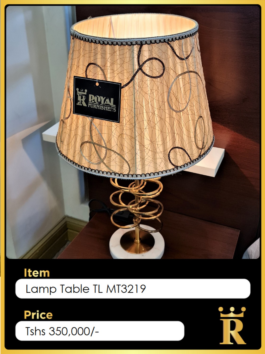 Lamps & Clocks — Royal Furnishers
