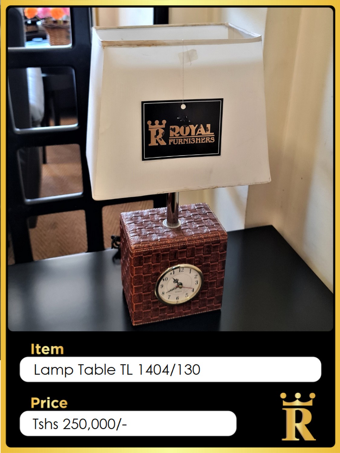Lamps & Clocks — Royal Furnishers