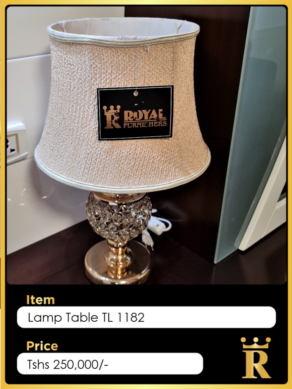 Lamps & Clocks — Royal Furnishers