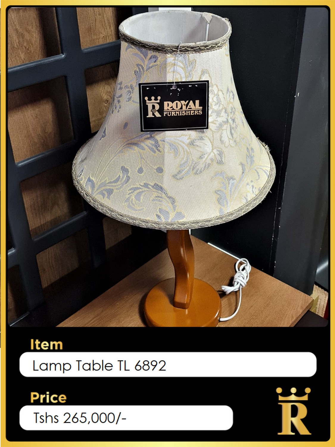 Lamps & Clocks — Royal Furnishers