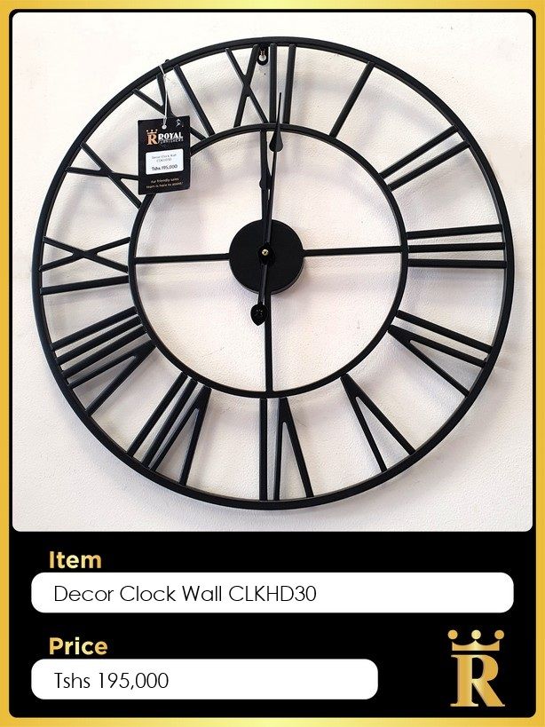 Lamps & Clocks — Royal Furnishers