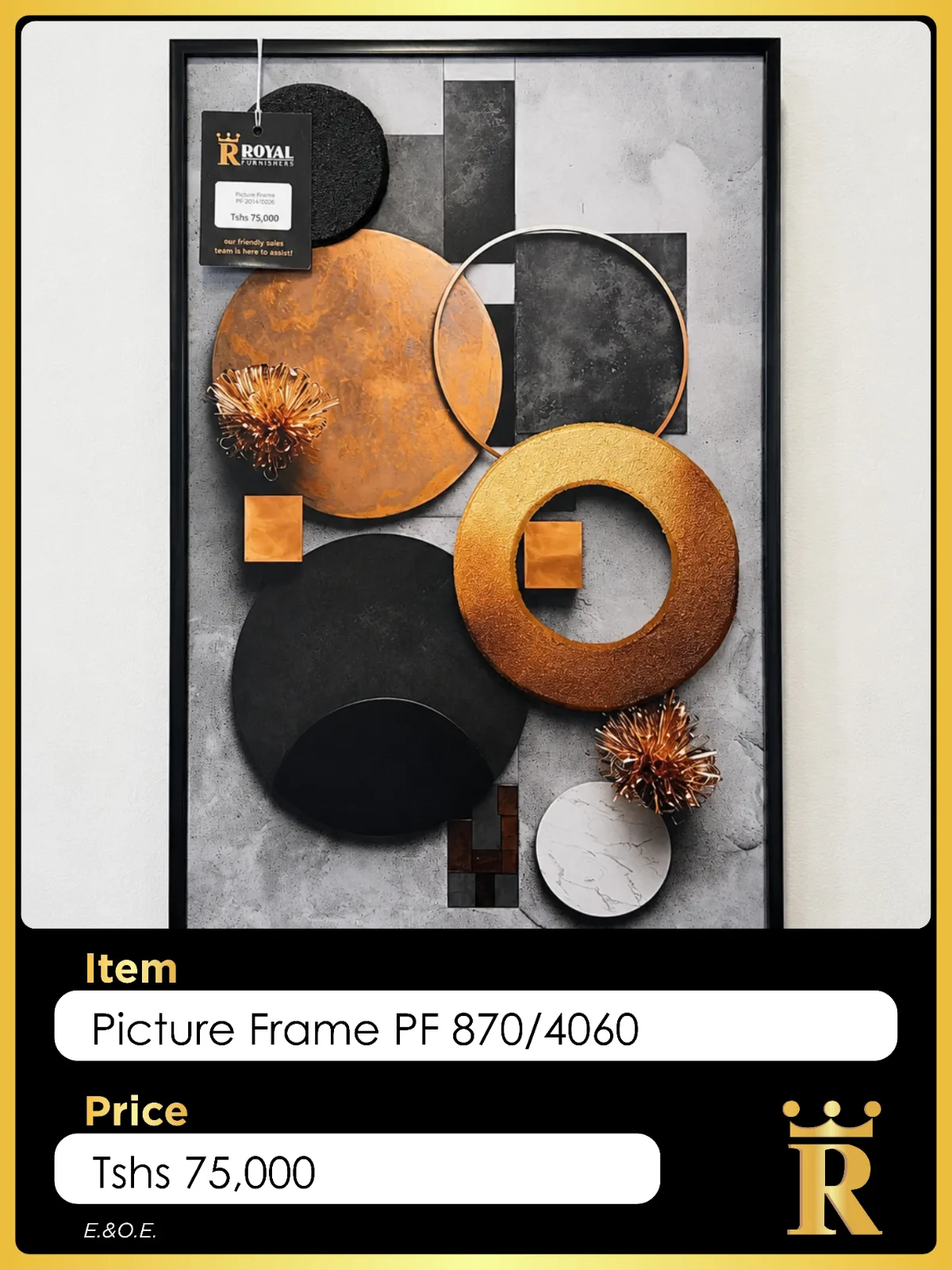 Pictures & Mirrors — Royal Furnishers