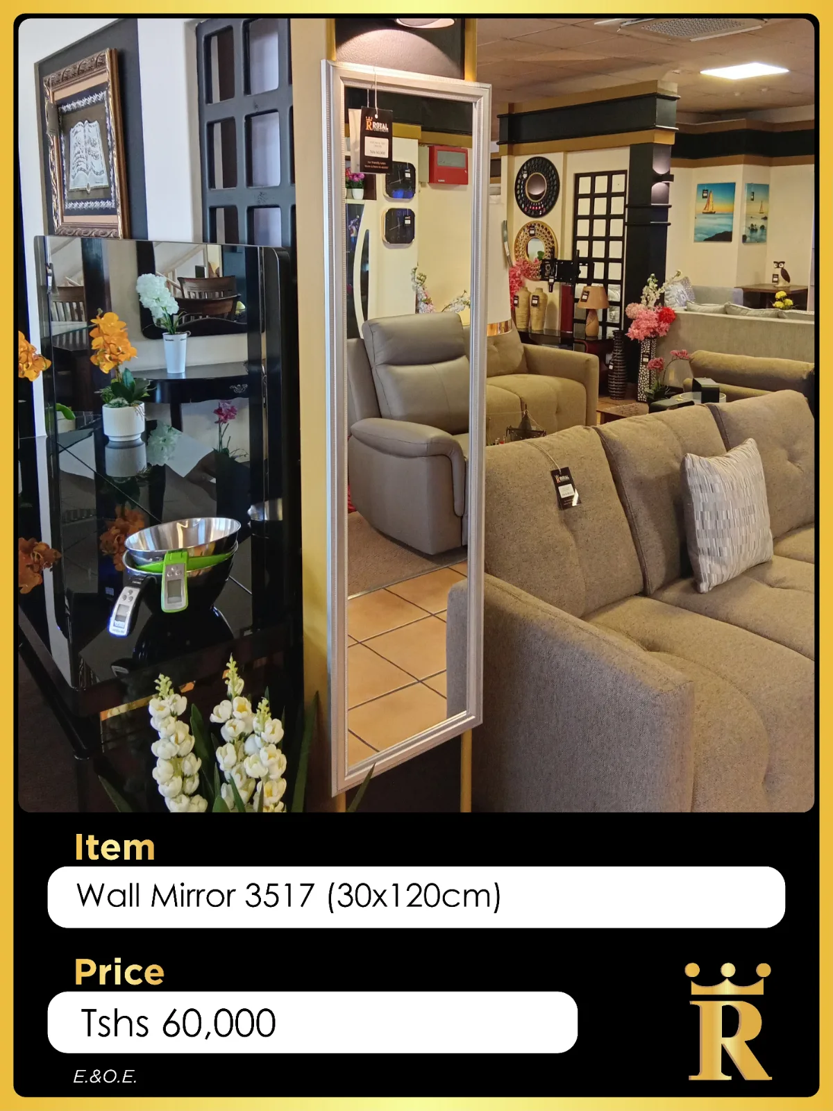 Pictures & Mirrors — Royal Furnishers